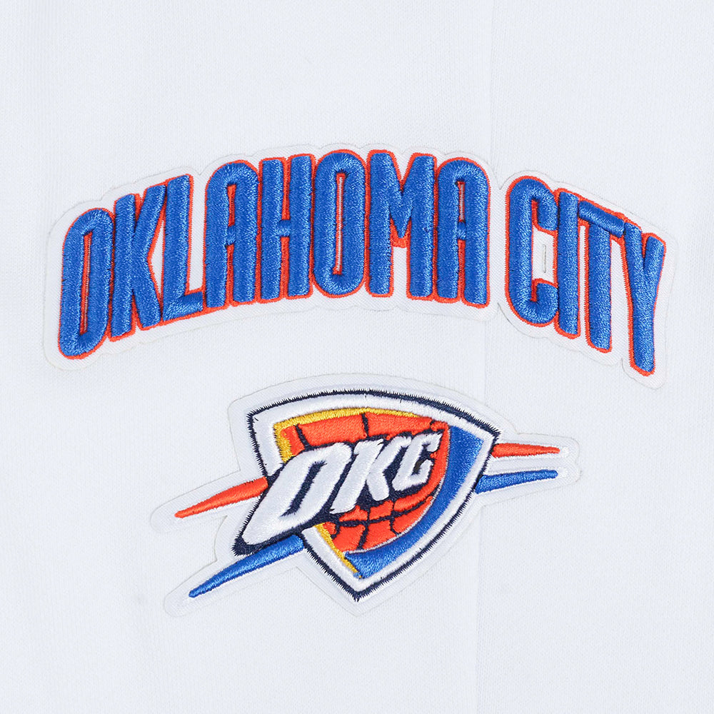 NBA OKLAHOMA CITY THUNDER CLASSIC PANTALON OUATÉ POUR FEMME (BLANC)
