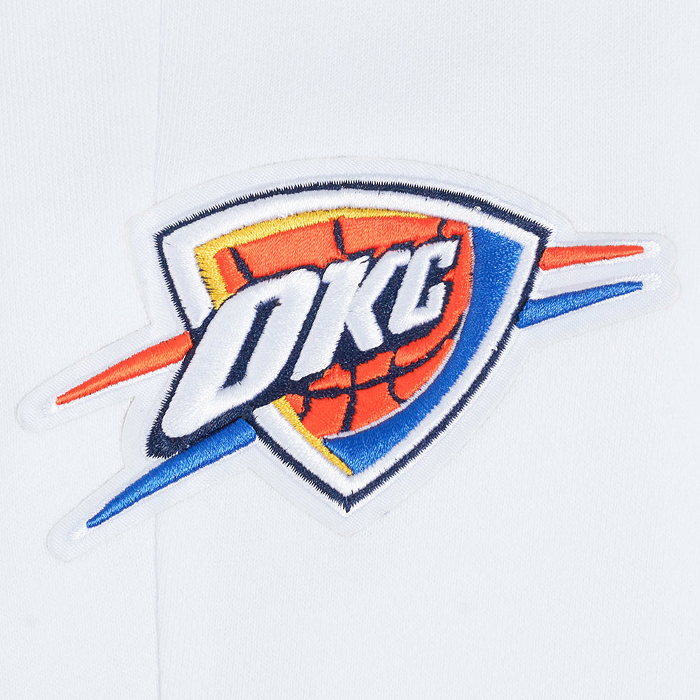 NBA OKLAHOMA CITY THUNDER CLASSIC PANTALON OUATÉ POUR FEMME (BLANC)