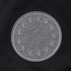 NBA PHILADELPHIA 76ERS REVERSE FRENCH TERRY MEN'S COTTON JERSEY DROP SHOULDER TEE (BLACK)
