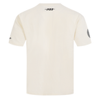 NBA PHILADELPHIA 76ERS REVERSE FRENCH TERRY MEN'S CJ DROP SHOULDER TEE (EGGSHELL)