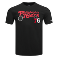 NBA PHILADELPHIA 76ERS SOUVENIR MEN'S SJ TEE (BLACK)