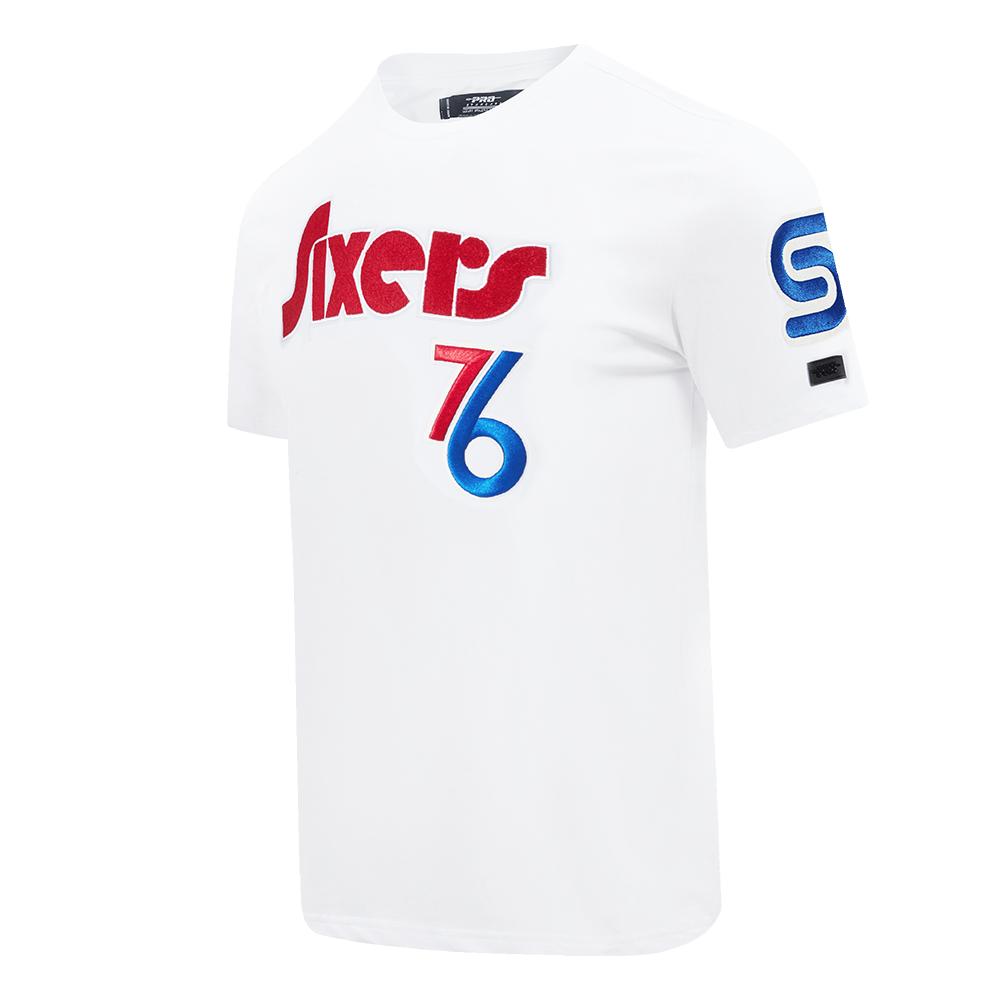 NBA PHILADELPHIA 76ERS CITY EDITION 24-25 MEN'S   TEE (WHITE)