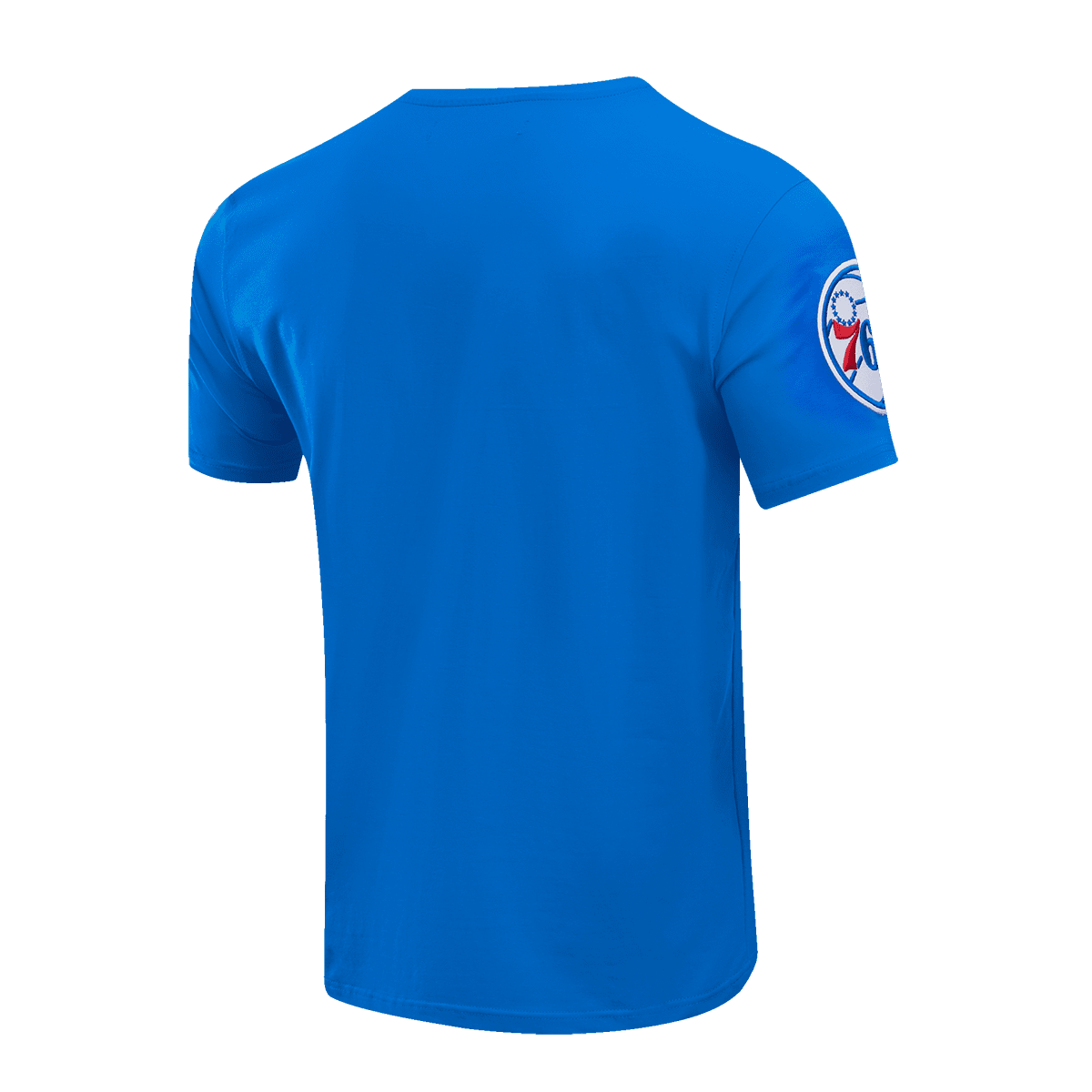 NBA PHILADELPHIA 76ERS CLASSIC CHENILLE MEN'S TEE (ROYAL BLUE)