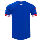 NBA PHILADELPHIA 76ERS RETRO CLASSIC MEN'S TEE (ROYAL BLUE/RED)