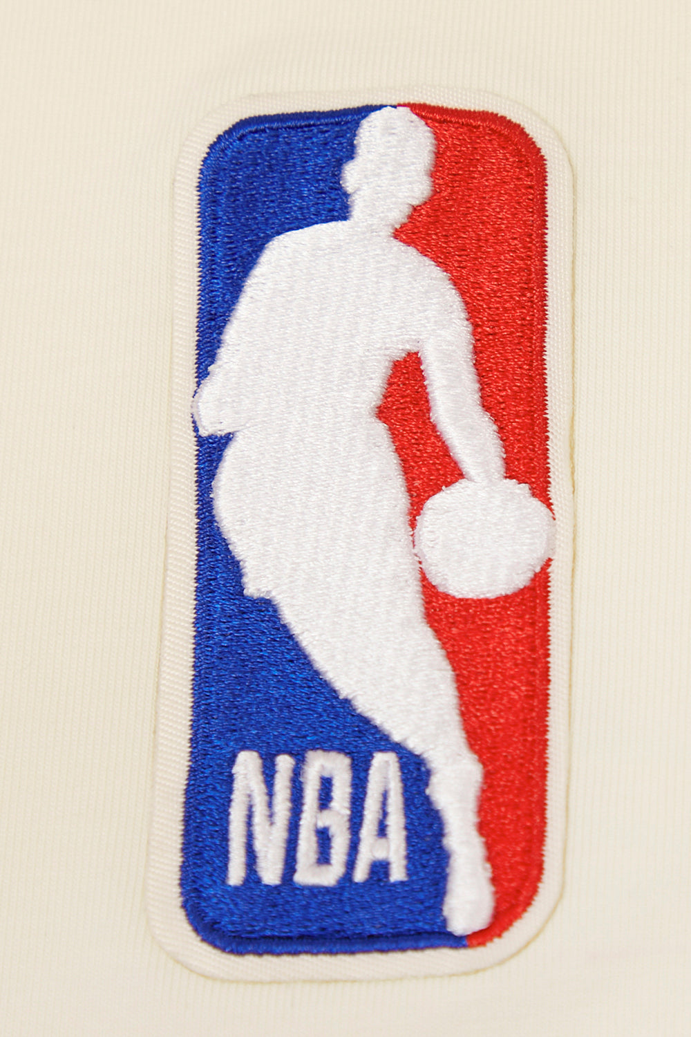 NBA PHILADELPHIA 76ERS RETRO CLASSIC MEN'S STRIPED TEE (EGGSHELL/ ROYAL BLUE)