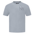 NBA PHILADELPHIA 76ERS NEUTRAL T-SHIRT À ÉPAULES TOMBANTES POUR HOMME (GRIS CHINÉ FONCÉ)