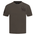 NBA PHILADELPHIA 76ERS NEUTRAL T-SHIRT À ÉPAULES TOMBANTES POUR HOMME (TAUPE FONCÉ)