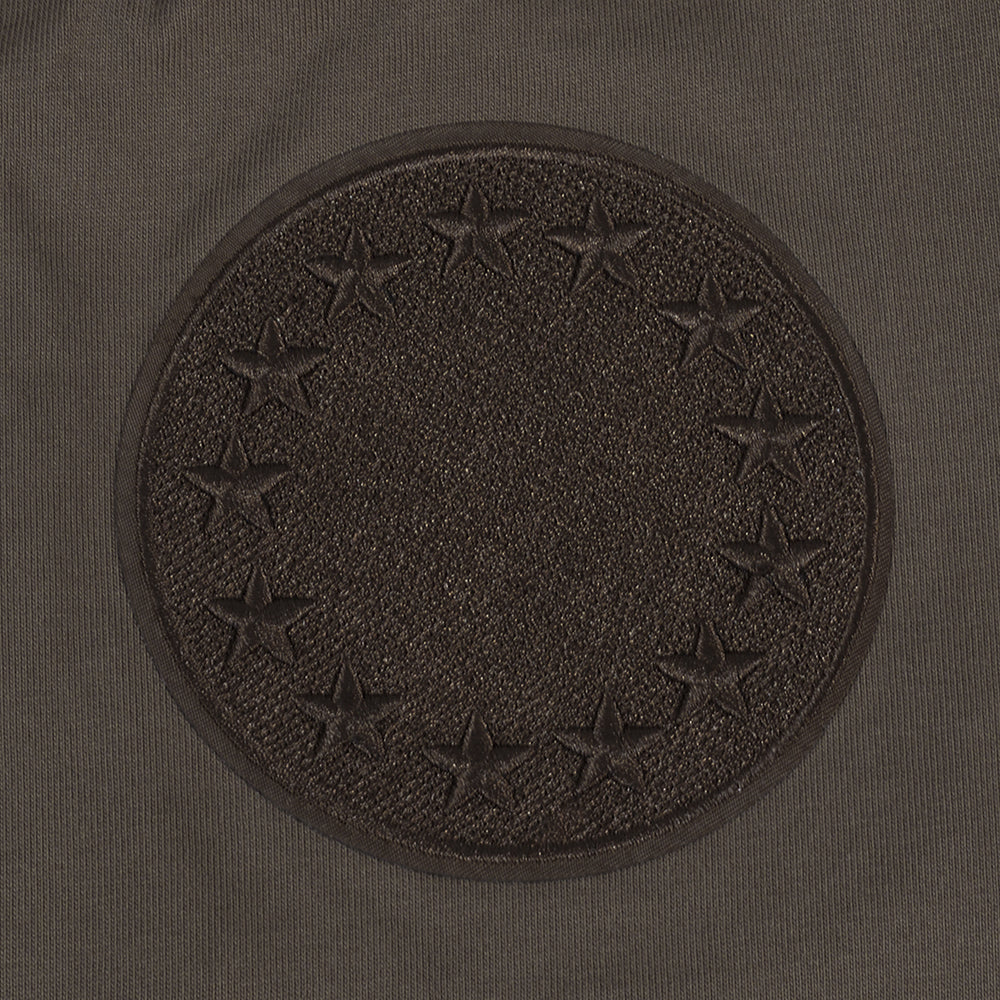 NBA PHILADELPHIA 76ERS NEUTRAL T-SHIRT À ÉPAULES TOMBANTES POUR HOMME (TAUPE FONCÉ)
