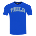NBA PHILADELPHIA 76ERS VARSITY BLUES MEN'S TEE (ROYAL BLUE)