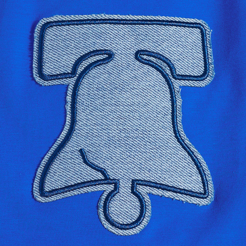 NBA PHILADELPHIA 76ERS VARSITY BLUES MEN'S TEE (ROYAL BLUE)