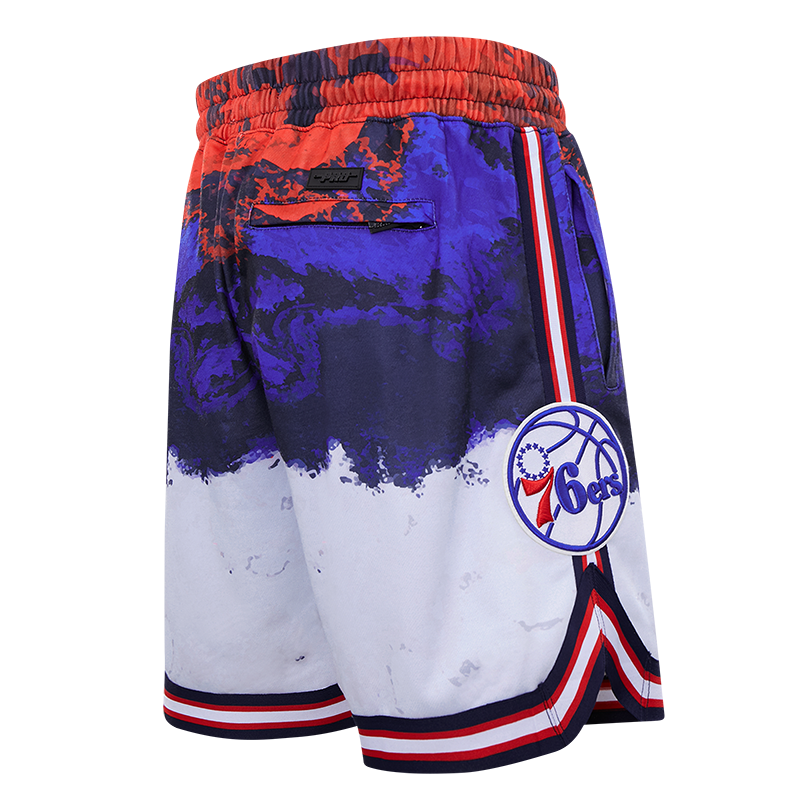 NBA PHILADELPHIA 76ERS LOGO PRO TEAM MEN'S SHORT (RED/WHITE/BLUE)