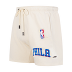 NBA PHILADELPHIA 76ERS RETRO CLASSIC SHORT POUR HOMME (COQUILLE D'ŒUF)