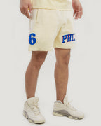 NBA PHILADELPHIA 76ERS RETRO CLASSIC SHORT POUR HOMME (COQUILLE D'ŒUF)