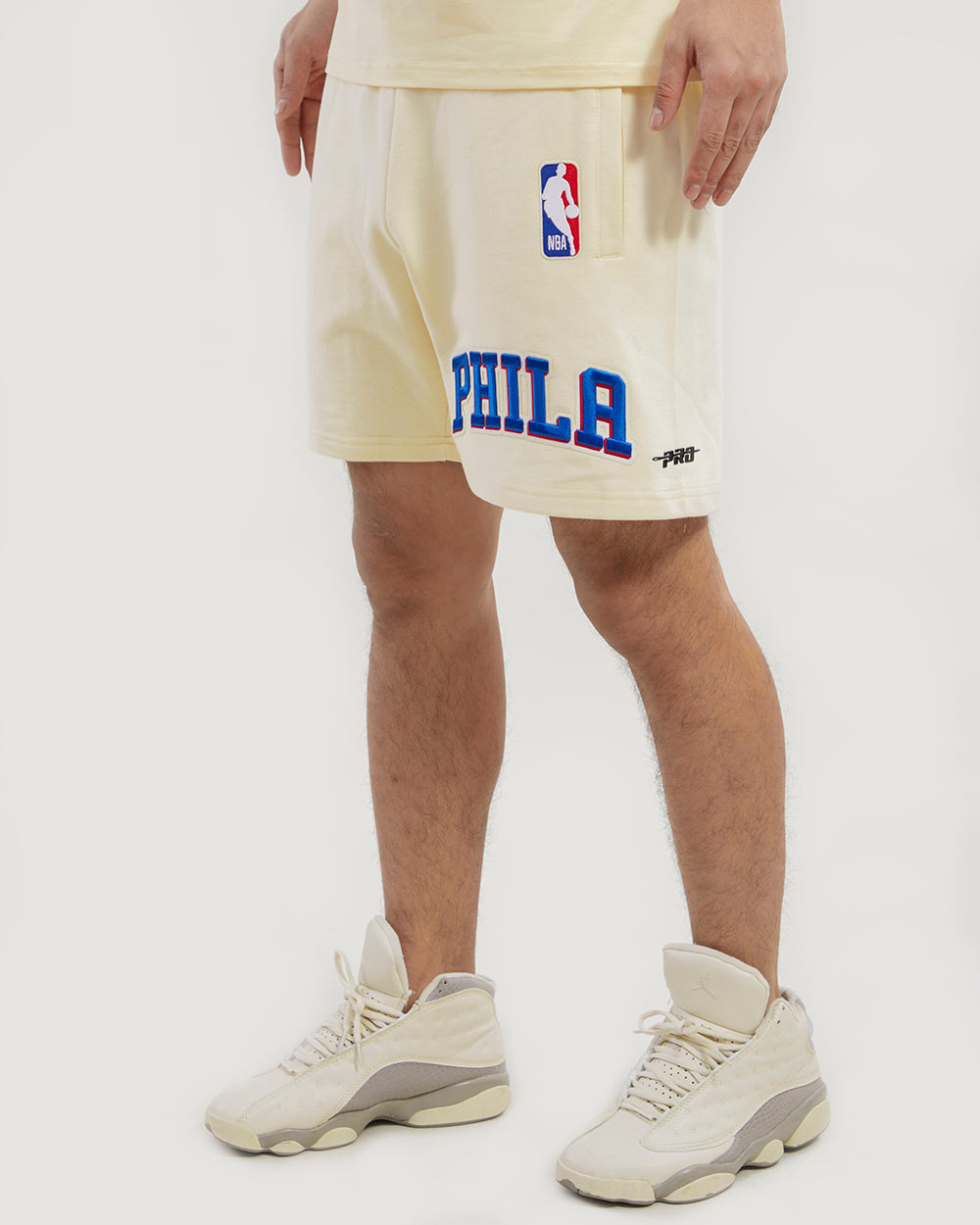 NBA PHILADELPHIA 76ERS RETRO CLASSIC SHORT POUR HOMME (COQUILLE D'ŒUF)