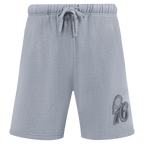 NBA PHILADELPHIA 76ERS NEUTRAL SHORT EN MOLLETON POUR HOMME (GRIS CHINÉ FONCÉ)