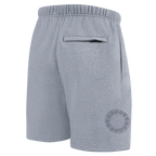 NBA PHILADELPHIA 76ERS NEUTRAL SHORT EN MOLLETON POUR HOMME (GRIS CHINÉ FONCÉ)