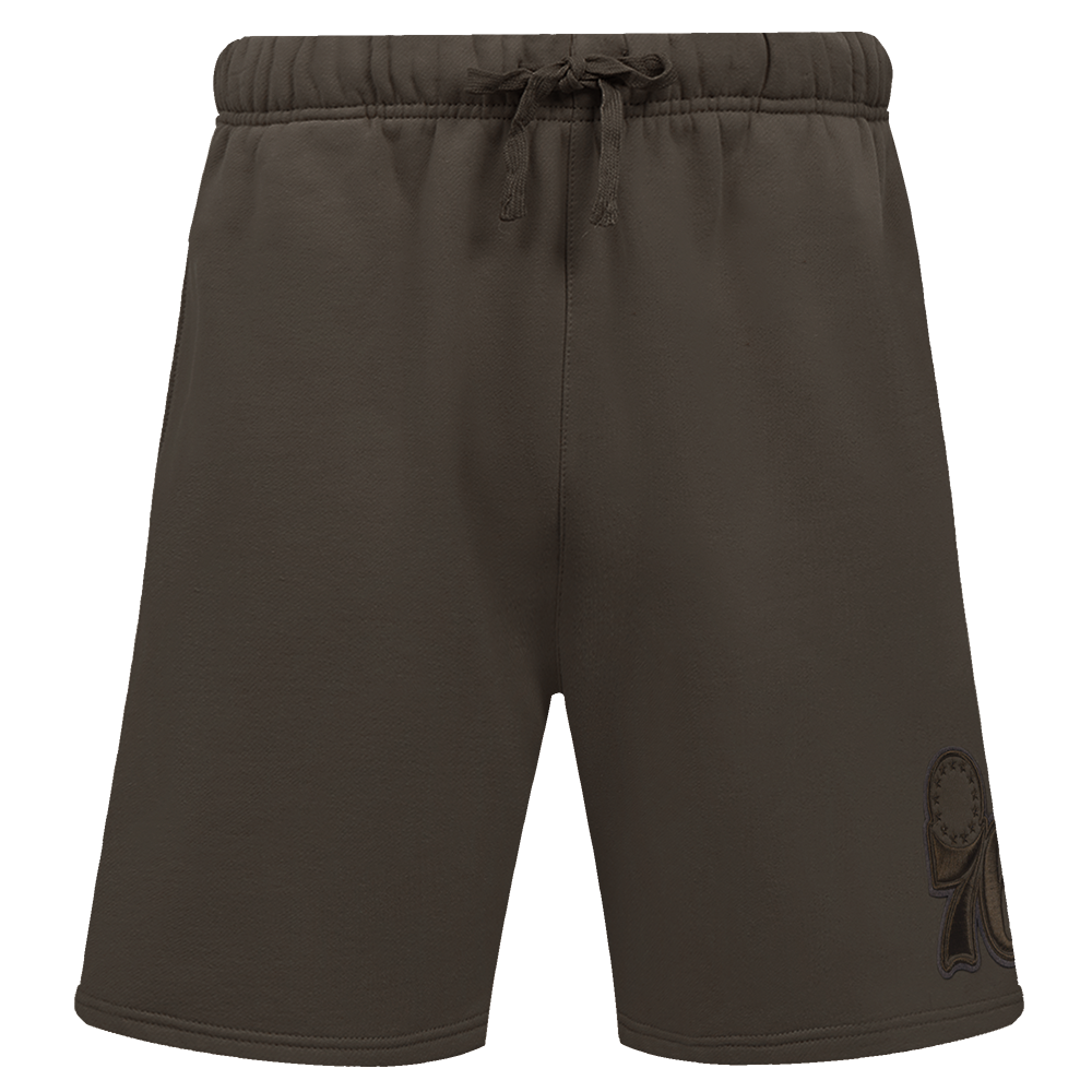NBA PHILADELPHIA 76ERS NEUTRAL MEN'S SHORT (DARK TAUPE)
