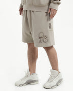 NBA PHILADELPHIA 76ERS NEUTRAL MEN'S SHORT (TAUPE)