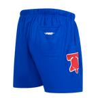 NBA PHILADELPHIA 76ERS CLASSIC MESH SHORT POUR HOMME (BLEU ROYAL)