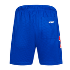 NBA PHILADELPHIA 76ERS CLASSIC MESH SHORT POUR HOMME (BLEU ROYAL)