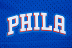 NBA PHILADELPHIA 76ERS CLASSIC MESH SHORT POUR HOMME (BLEU ROYAL)