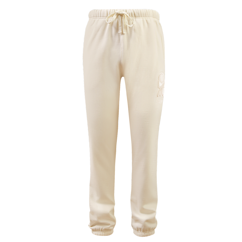 NBA PHILADELPHIA 76ERS NEUTRAL FLEECE SWEATPANT (EGGSHELL)