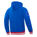 NBA PHILADELPHIA 76ERS ON TOP MEN'S SWEATSHIRT (ROYAL BLUE/RED)