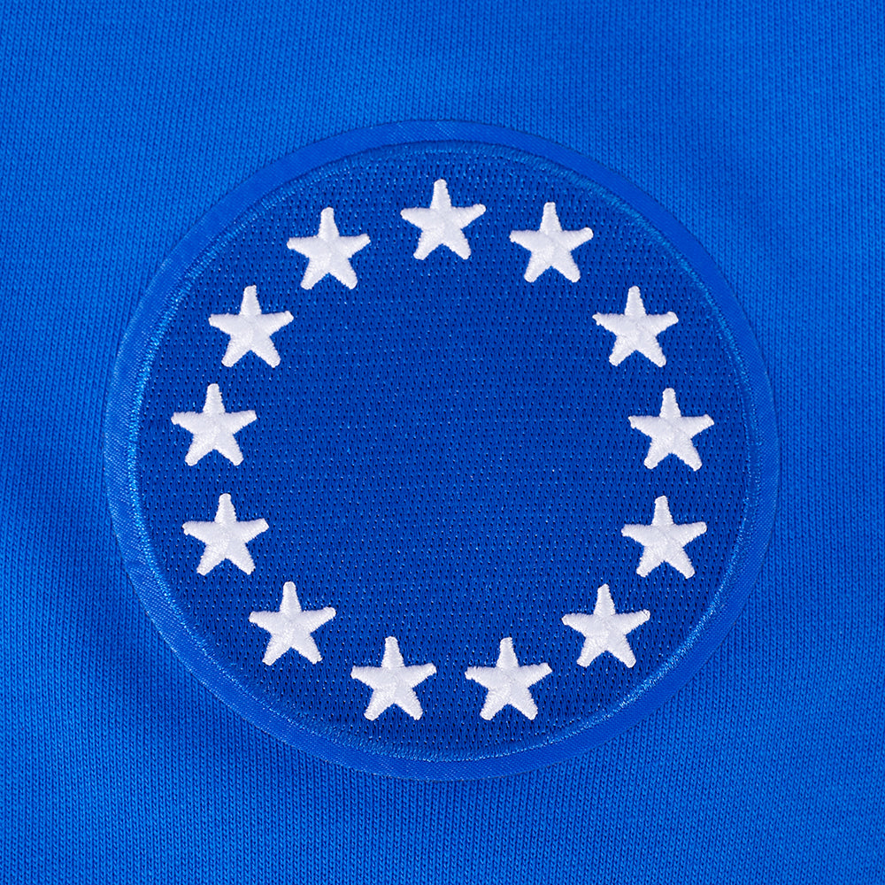 NBA PHILADELPHIA 76ERS ON TOP MEN'S SWEATSHIRT (ROYAL BLUE/RED)