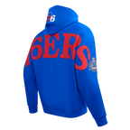 NBA PHILADELPHIA 76ERS PLAYBACK MEN'S SWEATSHIRT (ROYAL BLUE)