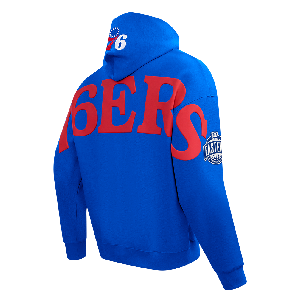 NBA PHILADELPHIA 76ERS PLAYBACK MEN'S SWEATSHIRT (ROYAL BLUE)