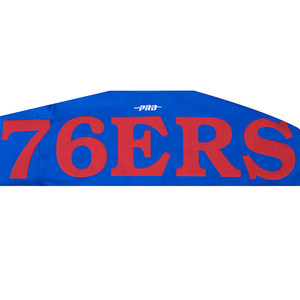 NBA PHILADELPHIA 76ERS PLAYBACK MEN'S SWEATSHIRT (ROYAL BLUE)