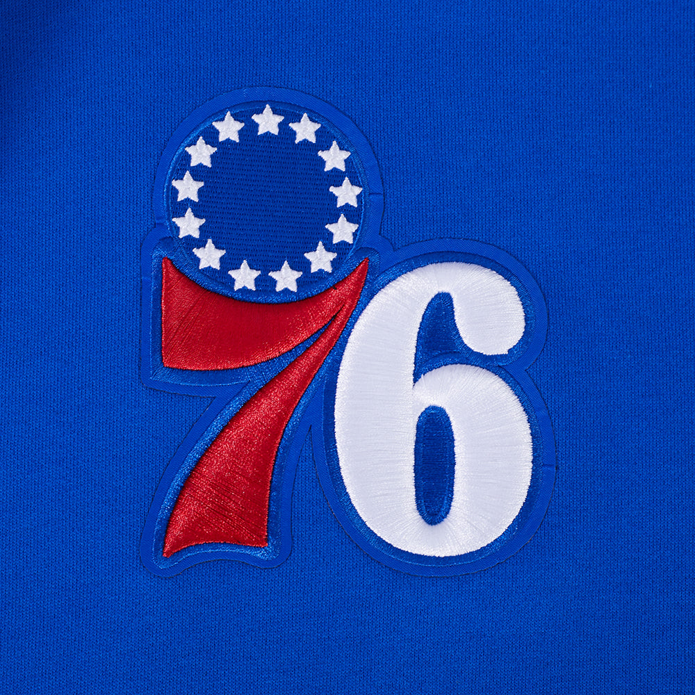 NBA PHILADELPHIA 76ERS PLAYBACK MEN'S SWEATSHIRT (ROYAL BLUE)