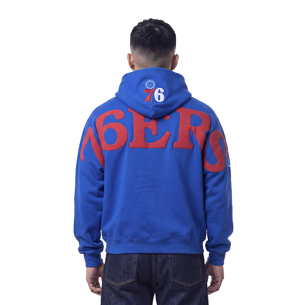 NBA PHILADELPHIA 76ERS PLAYBACK MEN'S SWEATSHIRT (ROYAL BLUE)