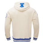 NBA PHILADELPHIA 76ERS RETRO CLASSIC CHANDAIL À CAPUCHON POUR HOMME (COQUILLE D'ŒUF/BLEU ROYAL)