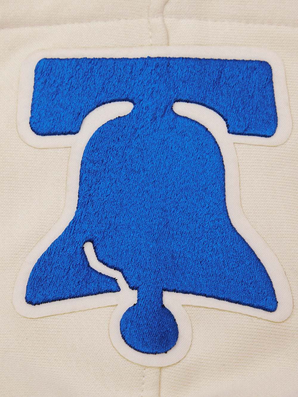 NBA PHILADELPHIA 76ERS RETRO CLASSIC CHANDAIL À CAPUCHON POUR HOMME (COQUILLE D'ŒUF/BLEU ROYAL)