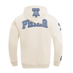 NBA PHILADELPHIA 76ERS VARSITY BLUES MEN'S PULLOVER HOODIE (LINEN)