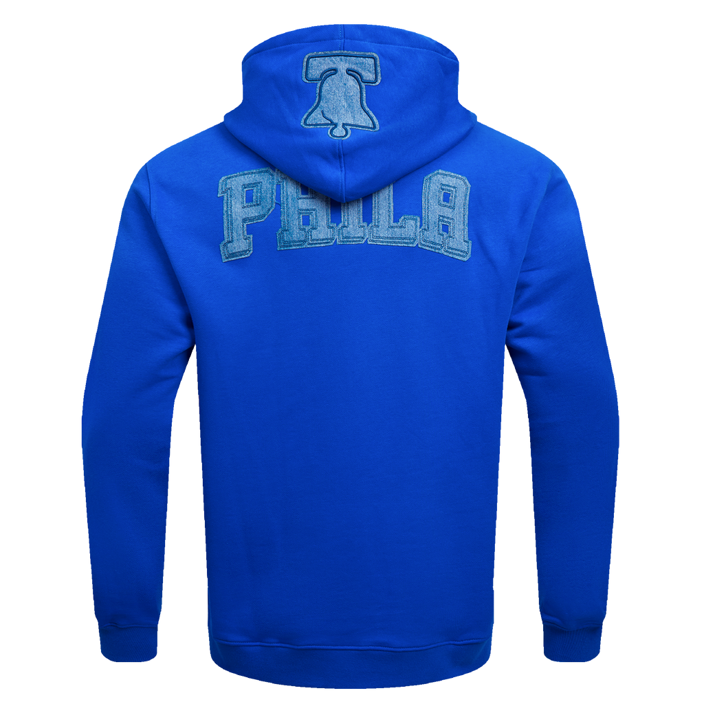 NBA PHILADELPHIA 76ERS VARSITY BLUES CHANDAIL À CAPUCHON POUR HOMME (BLEU ROYAL)