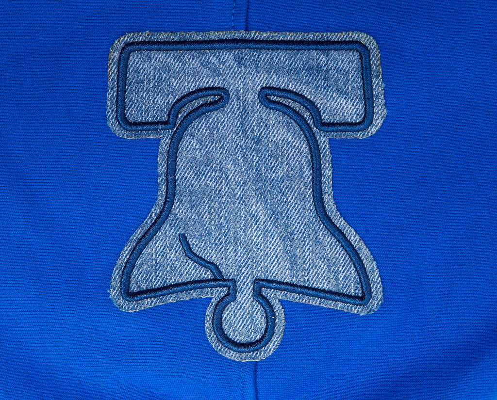 NBA PHILADELPHIA 76ERS VARSITY BLUES CHANDAIL À CAPUCHON POUR HOMME (BLEU ROYAL)