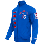NBA PHILADELPHIA 76ERS ON TOP MEN'S COAT (ROYAL BLUE)