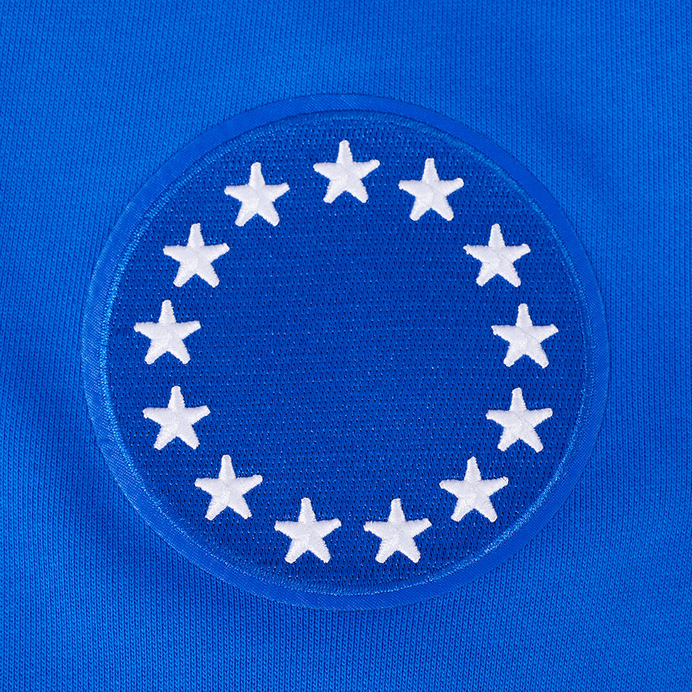 NBA PHILADELPHIA 76ERS ON TOP MEN'S COAT (ROYAL BLUE)