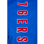 NBA PHILADELPHIA 76ERS ON TOP MEN'S COAT (ROYAL BLUE)