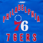 NBA PHILADELPHIA 76ERS ON TOP MEN'S COAT (ROYAL BLUE)