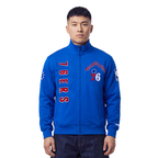 NBA PHILADELPHIA 76ERS ON TOP MEN'S COAT (ROYAL BLUE)