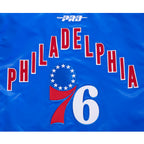 NBA PHILADELPHIA 76ERS ON TOP MEN'S COAT (ROYAL BLUE/RED)