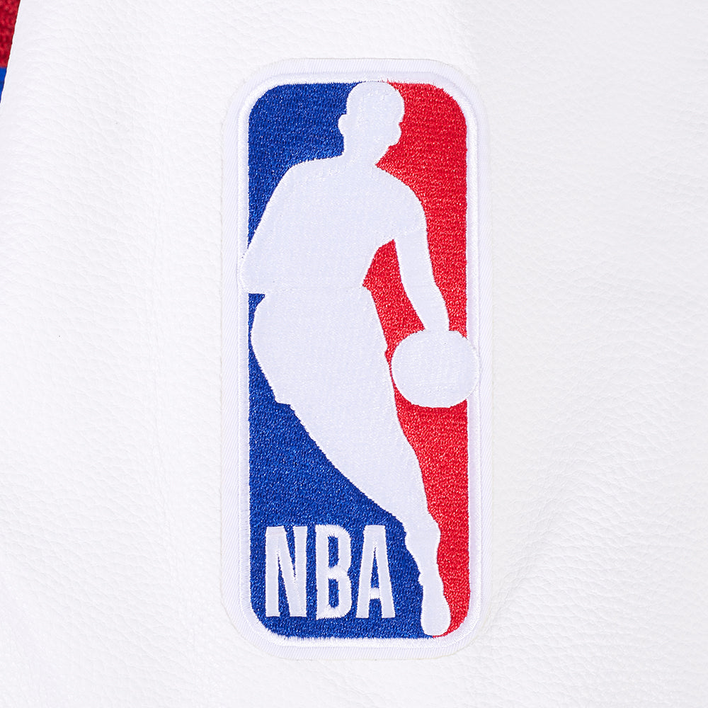 NBA PHILADELPHIA 76ERS ON TOP MEN'S COAT (ROYAL BLUE/RED)