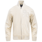 NBA PHILADELPHIA 76ERS NEUTRAL MEN'S TWILL JACKET (EGGSHELL)