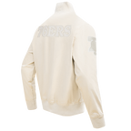 NBA PHILADELPHIA 76ERS NEUTRAL MEN'S TWILL JACKET (EGGSHELL)