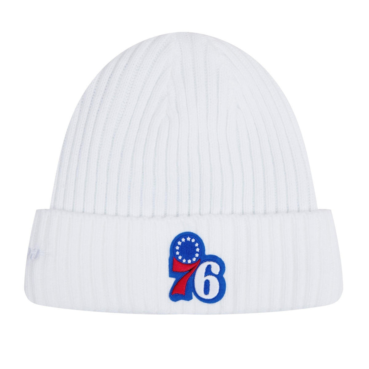 NBA PHILADELPHIA 76ERS CLASSIC CORE UNISEX BEANIE (WHITE)