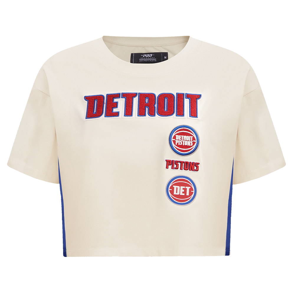 NBA PHILADELPHIA 76ERS RETRO CLASSIC WOMEN'S BOXY TEE (EGGSHELL)