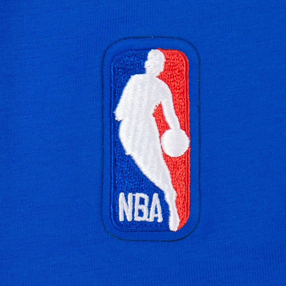 NBA PHILADELPHIA 76ERS GAME DAY CLASSICS T-SHIRT BABY DOLL EN JERSEY SIMPLE POUR FEMME (BLEU ROYAL)